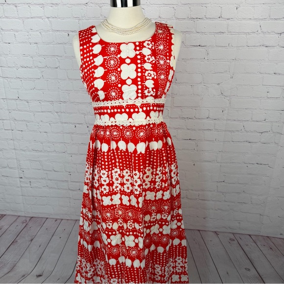 Alex Coleman Dresses & Skirts - Alex Coleman 70s Vintage Maxi Dress (NO SIZE) Whimsical, Twee, Mod, Cottage